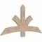 Ekena Millwork Davenport Smooth Timber Gable Bracket, Douglas Fir, 60"W x 30"H x 1 1/2"D x 5 1/2"F, 12/12 Pitch GBW060X30X0206DAV00SDF - alternate 3